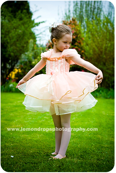 strike a pose miss K in her tutu
